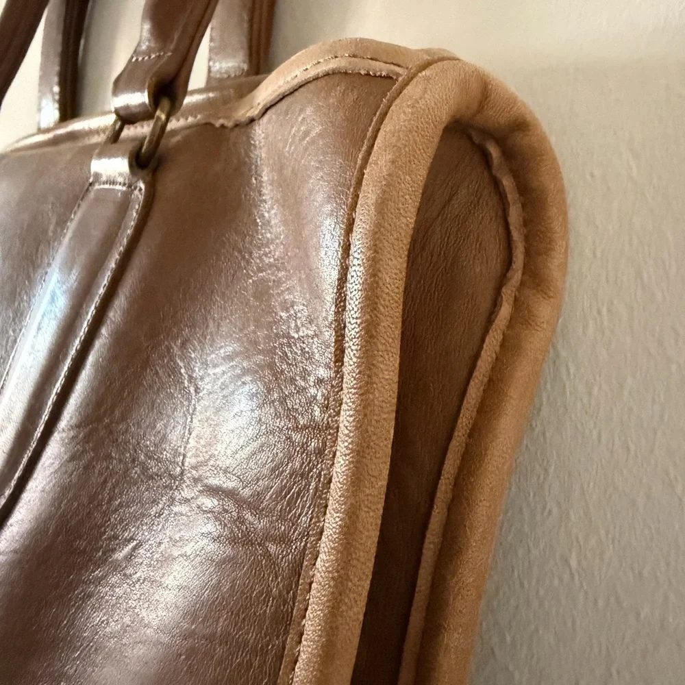 Vintage Coach Leatherwear Tan Briefcase - Picture 15 of 15